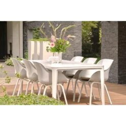 Hartman Le Soleil Element Dining Armstoel - Cotton White - 4 St. 13 Hartman Le Soleil Element Dining Armstoel - Cotton White - 4 St. -Meubelpromotie b7d271677ad0445da74b636f1d0a3c30