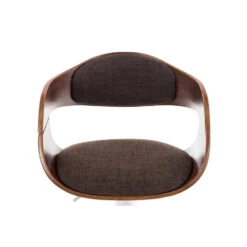 CLP Barkruk Kingston Walnoot Frame - Stof - Walnoot/bruin 13 CLP Barkruk Kingston Walnoot Frame - Stof - Walnoot/bruin -Meubelpromotie b9138f9c31484f0390fc9c5eafe2211d