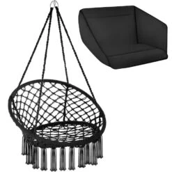 Tectake Hangstoel Grazia, Zwart 15 Tectake Hangstoel Grazia, Zwart -Meubelpromotie ba6bb53588114dfd996856d9c674f964