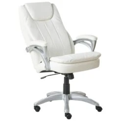 CHIEF - Bureaustoel - Off-white - Kunstleer 16 CHIEF - Bureaustoel - Off-white - Kunstleer -Meubelpromotie baab2f76f98a418d81ee20fda809f76d