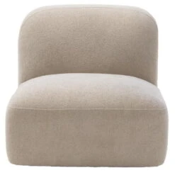 Loveseat Stof Taupe - Zitbreedte 76cm - 76x106x75cm - Mary -Meubelpromotie bb8dd35020694b5095ad25923fb1cf86