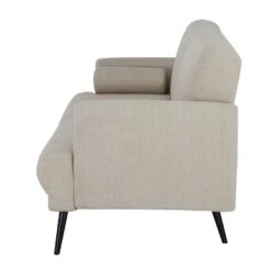 Slaapbank 3-Zits - Beige Stof - Zithoogte 47cm - 209x91x85cm - Jason 15 Slaapbank 3-Zits - Beige Stof - Zithoogte 47cm - 209x91x85cm - Jason -Meubelpromotie bdb87d12b85e4844990272204aaad99b