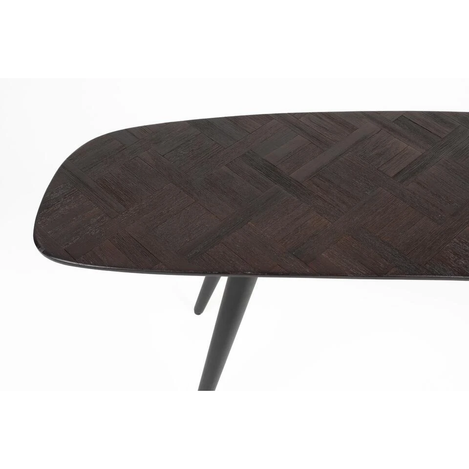 Housecraft Webster Bankje/ Eettafelbankje Hout Zwart 6 Housecraft Webster Bankje/ Eettafelbankje Hout Zwart - Afbeelding 4