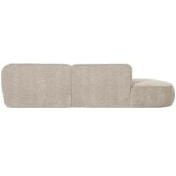 WOOOD Polly Chaise Longue - Polyester - Zand - 71x258x105/150 11 WOOOD Polly Chaise Longue - Polyester - Zand - 71x258x105/150 -Meubelpromotie beaee518efc2443991079d4753747f25