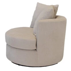 Fauteuil Beige Stof - Zithoogte 45cm - Thony Luxe -Meubelpromotie bf1478a402db45aab6248a12c0fcc6e7