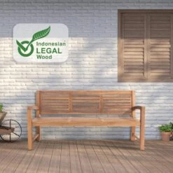 CLP Teakbank Halden 180 Cm 11 CLP Teakbank Halden 180 Cm -Meubelpromotie bf6d008160ae4f41bd6b029d25001eb2