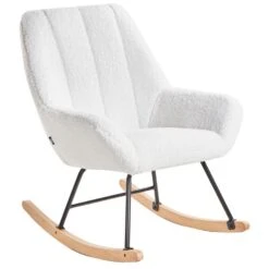 KINNO - Schommelstoel - Off-white - Bouclé 19 KINNO - Schommelstoel - Off-white - Bouclé -Meubelpromotie c044c3461f464057864b7cd5139349b3