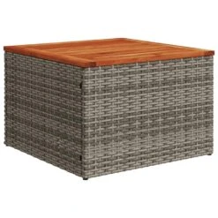 VidaXL Loungeset Met Kussens - Hout Armsteun & Salontafel - Grijs - 5 Stuks -Meubelpromotie c0c635f313f04d6194ec9e4ebc93982a