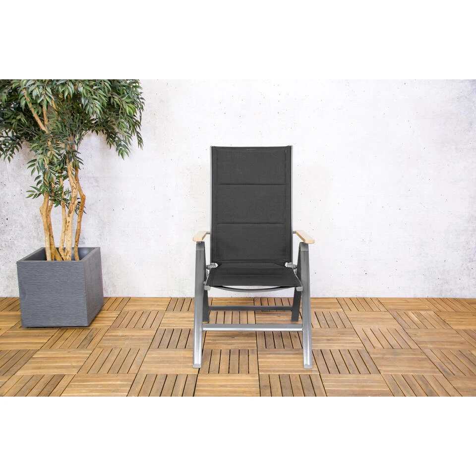 Sens-Line - Pisa Verstelbare Stoel - 65x62x110 - Aluminium 10 Sens-Line - Pisa Verstelbare Stoel - 65x62x110 - Aluminium - Afbeelding 8