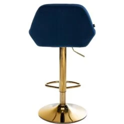 CLP Set Van 2 Barkruk Braga Goud Frame - Fluweel - Blauw 20 CLP Set Van 2 Barkruk Braga Goud Frame - Fluweel - Blauw -Meubelpromotie c1f3d72c5f3348b698dc672fbf6a9202