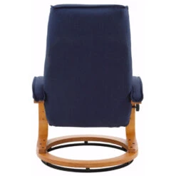 Paris - Fauteuil + Kruk Donkerblauwe Stoffen 10 Paris - Fauteuil + Kruk Donkerblauwe Stoffen -Meubelpromotie c38866dbddad4f98a2d3b14f5c89f628