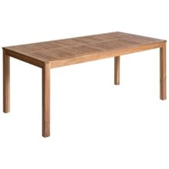 OMBRIANO - Tuintafel - Lichtbruin - 180 X 90 Cm - Acaciahout 12 OMBRIANO - Tuintafel - Lichtbruin - 180 X 90 Cm - Acaciahout -Meubelpromotie c3916c9504954daf87757057940889af