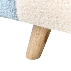 OMBO - Kinderfauteuil - Lichtblauw - Bouclé 21 OMBO - Kinderfauteuil - Lichtblauw - Bouclé -Meubelpromotie c4b3eee607de4304ad89f0101c272ad8