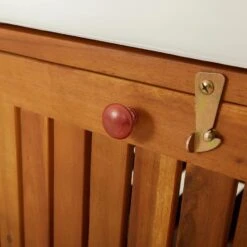 VidaXL - Opbergbankje Met Kussen - Massief Acaciahout - 148x62x84 Cm 18 VidaXL - Opbergbankje Met Kussen - Massief Acaciahout - 148x62x84 Cm -Meubelpromotie c528695791d6425b9e6dc60abd3532c4