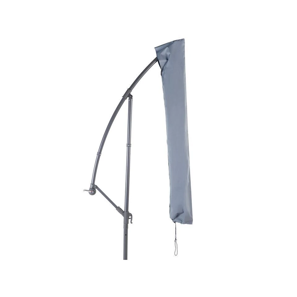 CHUVA - Beschermhoes Voor Parasol RAVENNA, ASTI II - Grijs - PVC 6 CHUVA - Beschermhoes Voor Parasol RAVENNA, ASTI II - Grijs - PVC - Afbeelding 4