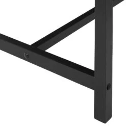 Tectake Wicker Bartafel Kutina 96x65x100cm, Grijs -Meubelpromotie c6bb6e2e554b45008247df19cede0f50