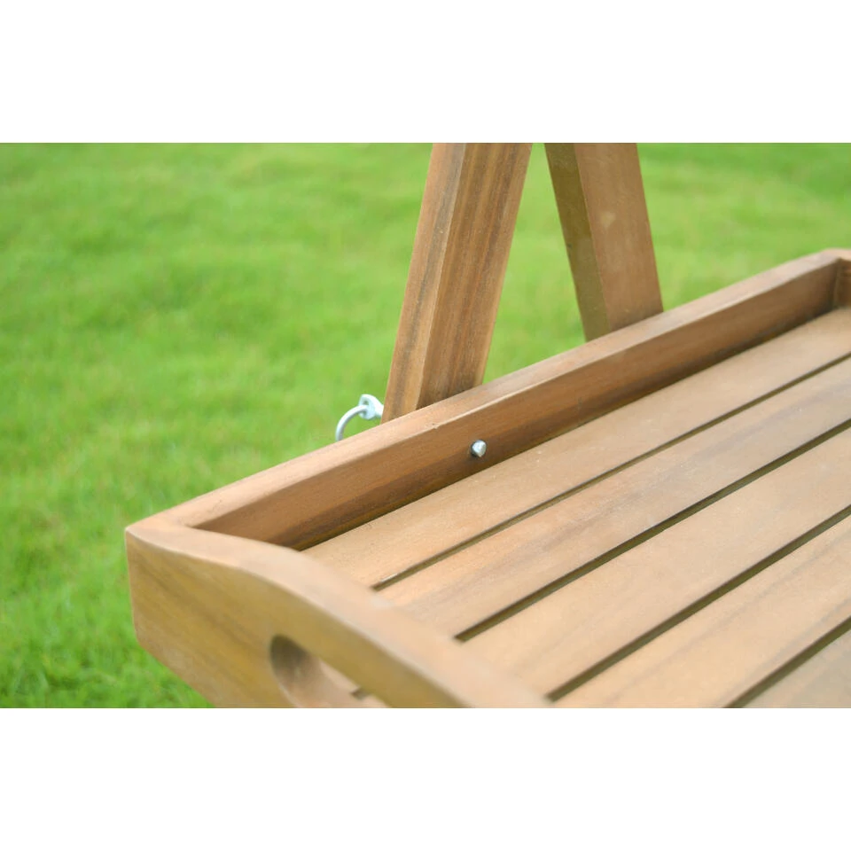 Sens-Line - Thea Tea Tray - 30x40x60cm - Acaciahout 5 Sens-Line - Thea Tea Tray - 30x40x60cm - Acaciahout - Afbeelding 3