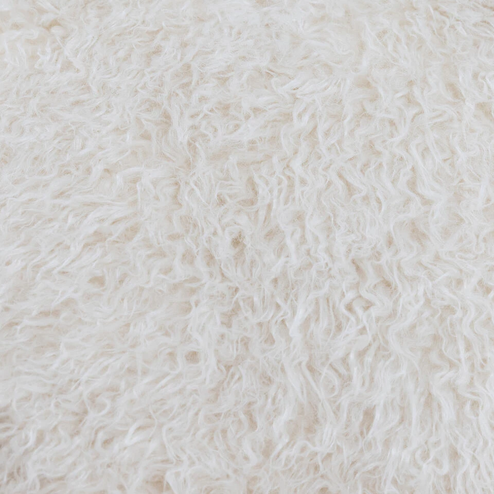 Icon Zitzak Cocoon - Zitzak Van Imitatiebont - Wit 11 Icon Zitzak Cocoon - Zitzak Van Imitatiebont - Wit - Afbeelding 9