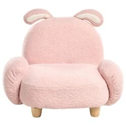 KANNA - Kinderfauteuil - Pastelroze - Bouclé 16 KANNA - Kinderfauteuil - Pastelroze - Bouclé -Meubelpromotie c8de0519c37d46989294737f102f83ab