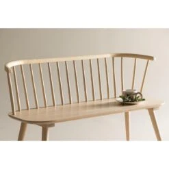 Svea - Rahimi Eetkamerbank - 120 Cm - Naturel -Meubelpromotie c8faa4fb37664547be3c270fb9cc87b9