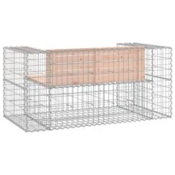 VidaXL - Tuintbank Schanskorfontwerp - Massief Douglashout - 143x71x65.5 Cm 14 VidaXL - Tuintbank Schanskorfontwerp - Massief Douglashout - 143x71x65.5 Cm -Meubelpromotie c9534fd571224d99b7191175d89ba79e