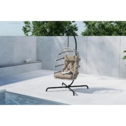 Svea - Hana Hangstoel - Zwart/grijs 9 Svea - Hana Hangstoel - Zwart/grijs -Meubelpromotie ca8439eee2d7454eb358228c15d9eac2