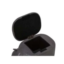 Beliani Dierenhocker RHINO - Grijs Kunstleer -Meubelpromotie ce3eaa6fda314147beddbe2b383f5548