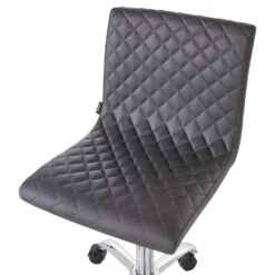 ORLANDO - Bureaustoel - Donkergrijs - Kunstleer -Meubelpromotie d057b528582c426cb27542e734672aed