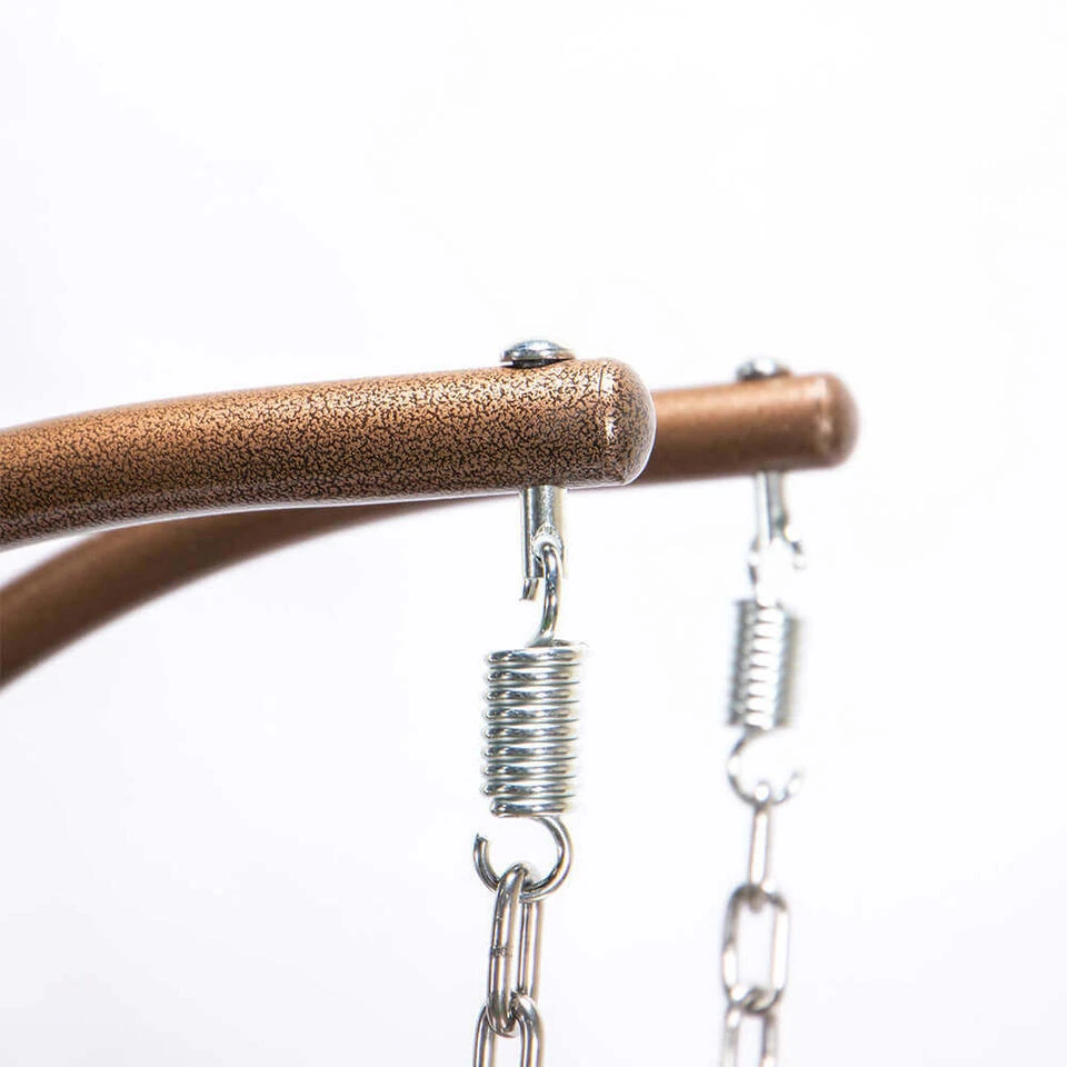 Merkloos HOME DELUXE Hangstoel Bruin Puur 10 Merkloos HOME DELUXE Hangstoel Bruin Puur - Afbeelding 8