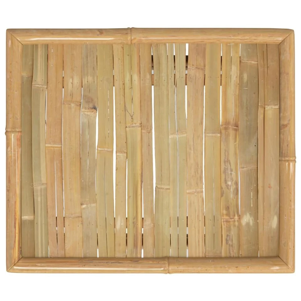 VidaXL - Tuintafel - Bruin - Bamboe - 65x55x30 Cm 7 VidaXL - Tuintafel - Bruin - Bamboe - 65x55x30 Cm - Afbeelding 5
