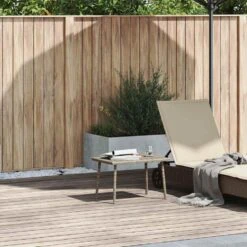 VidaXL - Tuin Salontafel - Grijs - Poly Rattan - 60 X 40 X 37 Cm 11 VidaXL - Tuin Salontafel - Grijs - Poly Rattan - 60 X 40 X 37 Cm -Meubelpromotie d3436b864a8343749c8a45d67480791a