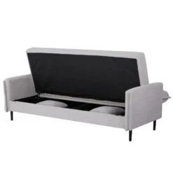 Slaapbank 3-Zits - Stof Beige - Zithoogte 47cm - 200x85x87cm - Torvi -Meubelpromotie d5752cff71bd402e8b5619f4e294e78a