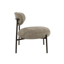 Hoyz Collection - Fauteuil Round - Tissee Cargo Zandkleur -Meubelpromotie d61adac270924111a156bdedf19fe803