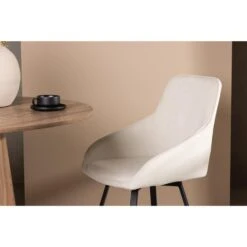 Svea - Rico Eetkamerstoel Linnen - Beige -Meubelpromotie d64a2b7b337b420ca946a99ef5f28fd4