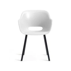 Keter Noa Tuinstoel - 2 Stuks - 55x56.5x80cm - Metalen Onderstel - Wit -Meubelpromotie d69ee3609d51469f80ec4dcb3fd64c45