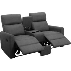 Dacoulas - Dubbele Fauteuil In Antraciet Stof 15 Dacoulas - Dubbele Fauteuil In Antraciet Stof -Meubelpromotie d8b902f54a35405fb6e3c6f6c69e450c