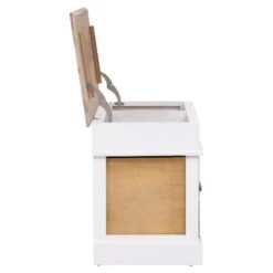 VidaXL Halbank 70x35x45 Cm Paulowniahout 9 VidaXL Halbank 70x35x45 Cm Paulowniahout -Meubelpromotie d98a7518645149a7893ba347a28c6fa2