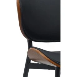 CLP Eetkamerstoel Enid Kunstleer - Walnoot/zwart 13 CLP Eetkamerstoel Enid Kunstleer - Walnoot/zwart -Meubelpromotie da21054bbc3845a7a79d8bb7efdd9b35