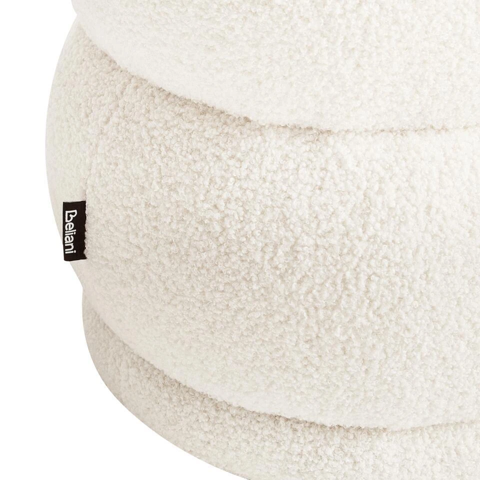 ELLENDALE - Voetenbank - Gebroken Wit - Bouclé 10 ELLENDALE - Voetenbank - Gebroken Wit - Bouclé - Afbeelding 8