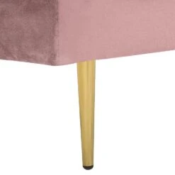 MIRAMAS - Chaise Longue - Roze - Linkerzijde - Fluweel -Meubelpromotie db8f03adf7b8458ca17f733e32309401