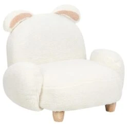 KANNA - Kinderstoel - Wit - Nepbont 18 KANNA - Kinderstoel - Wit - Nepbont -Meubelpromotie dbdf671efd864c29a103479cd4f9dc82