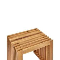 BELLANO - Tuinkrukjes Set Van 2 - Lichthout - Acaciahout -Meubelpromotie de68db1dc81c4600bf09ede5b566ef6b