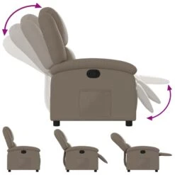 VidaXL - Fauteuil - Bruin - Kunstleer 18 VidaXL - Fauteuil - Bruin - Kunstleer -Meubelpromotie ded85e304f3e42a593b96e7b1404db7b
