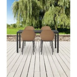 Lisomme Stan Tuintafel Zwart - 150 X 90 Cm 11 Lisomme Stan Tuintafel Zwart - 150 X 90 Cm -Meubelpromotie def05f3ec61b4281959bf6ebf00c43dd