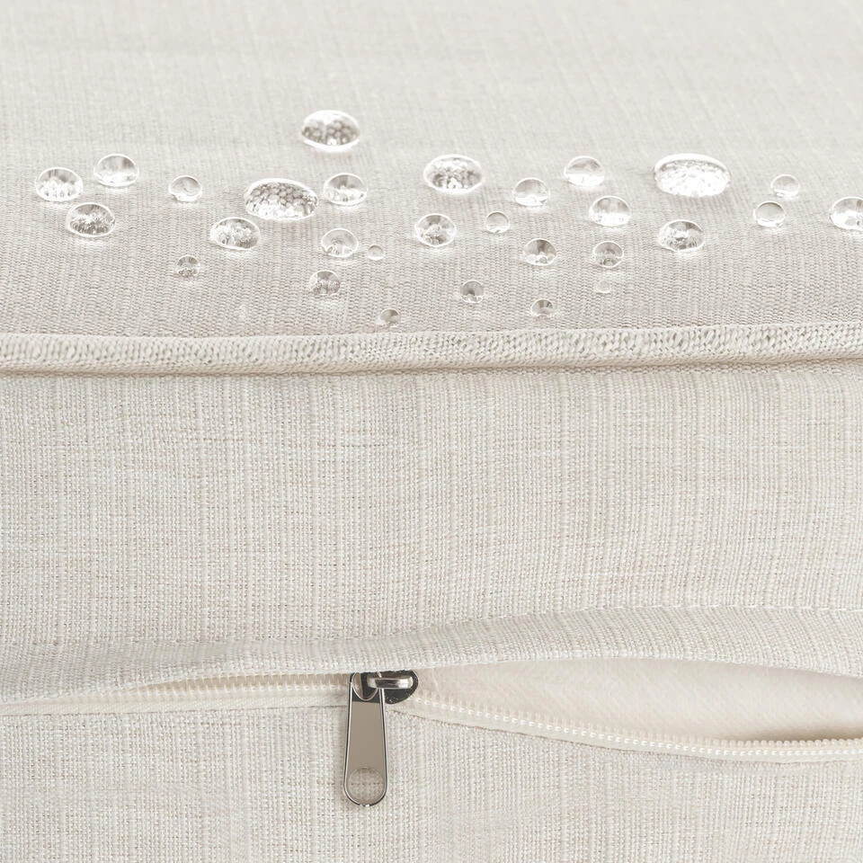 Tectake - Tuin-loungefauteuil Comosa, XXL-kussens, Bruin / Beige 10 Tectake - Tuin-loungefauteuil Comosa, XXL-kussens, Bruin / Beige - Afbeelding 8