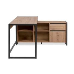 CALICOSY - Bureau PRAGUE - Licht Hout - 75x139x139 Cm 19 CALICOSY - Bureau PRAGUE - Licht Hout - 75x139x139 Cm -Meubelpromotie df8f7f5ac2f946d5aad68b29d56c7b55