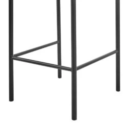 AMAYA - Barkruk Set Van 2 - Blauw - Polyester -Meubelpromotie e09bbc3738334d508cef113444dee501