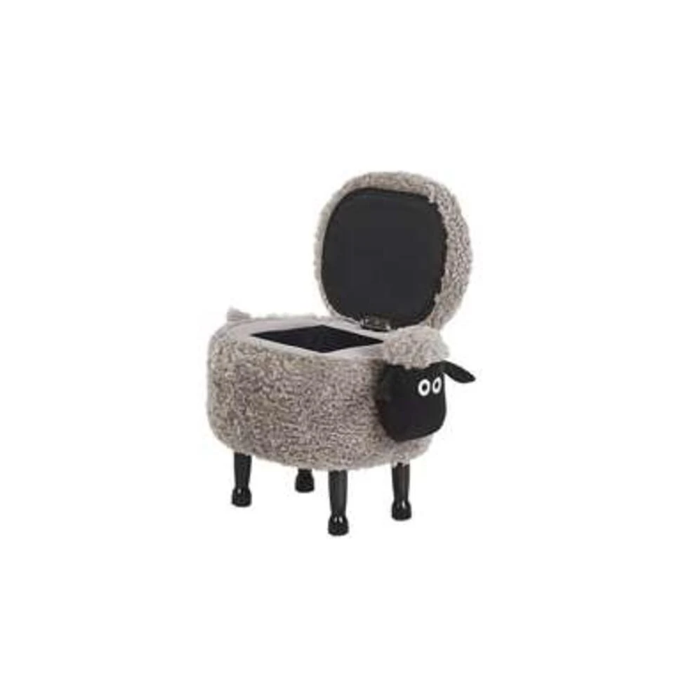SHEEP - Hocker - Grijs - Polyester 9 SHEEP - Hocker - Grijs - Polyester - Afbeelding 7