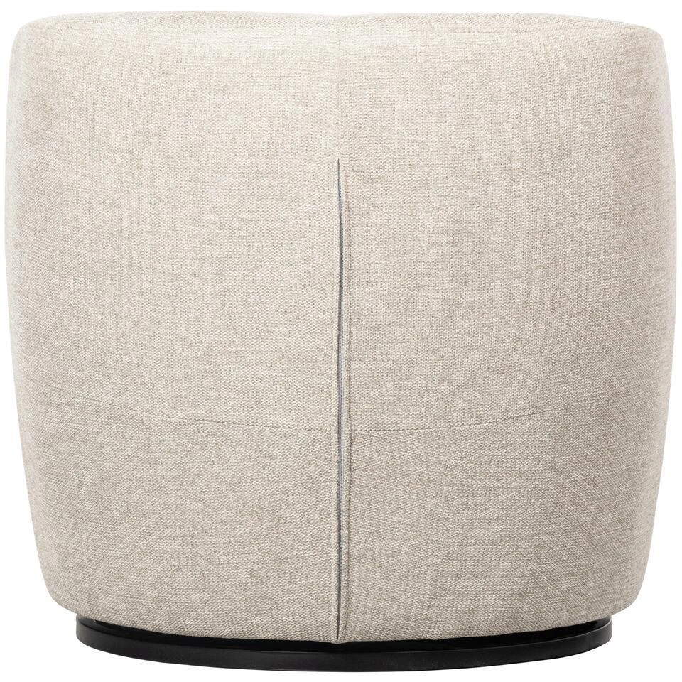 WOOOD Serra Draaifauteuil - Polyester - Off White - 75x70x69 8 WOOOD Serra Draaifauteuil - Polyester - Off White - 75x70x69 - Afbeelding 6