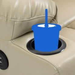 CLP Fauteuil Andover Zwart Frame - Kunstleer - Creme -Meubelpromotie e5f147b0461a4148a0dfa795c484a7ec